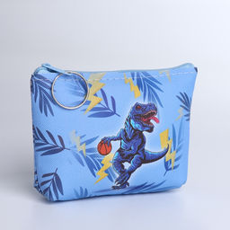 Цена за 2 шт. Кошелёк детский «Динозавры», маленький, монетница, МИКС