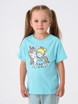 Набор-3:футболка для девочки 3 шт - Оптима фото 9