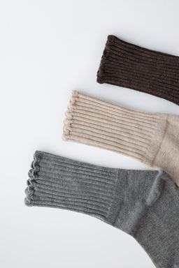 3-PACK OF LONG WAVE SOCKS - Zara фото 3