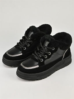 Кеды женские зимние теплые/ Ботинки зимние A120-4M - Piniolo фото 3