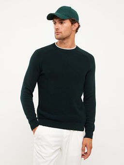 Bisiklet Yaka Erkek Triko Kazak