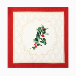 Набор сервировочных салфеток «Этель» Christmas wreath, 40×40 см 4 шт., 100% хлопок, саржа 190 г/м²