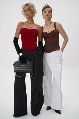 Брюки Шарлиз (белый) - Эльза фото 3