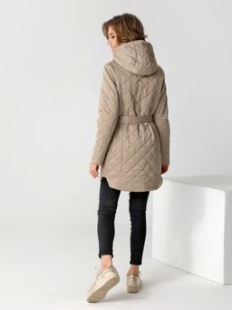 22114 Куртка т.бежевый - Dizzyway фото 4