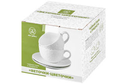 Чайн. пара 4 пр. 300 мл Веточки-цветочки - Elan gallery фото 23