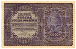 Банкнота 1000 марок 1919 года Польша