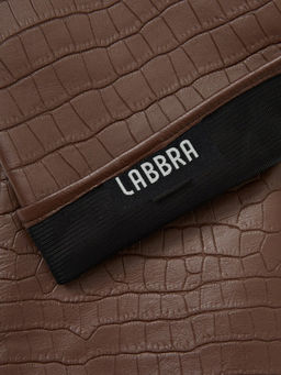 Перчатки женские ш/п LB-8510 basic brown - Labbra фото 3