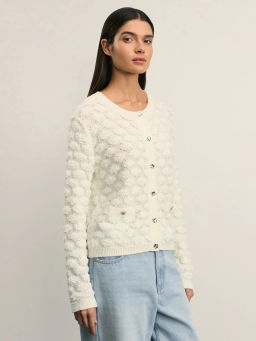 Кардиган из фактурной пряжи / Zarina  фото 3