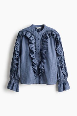 Blusa con volantes - H&m фото 2