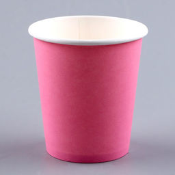 Набор бумажной посуды: 6 тарелок, 6 стаканов, цвет розовый - Страна карнавалия фото 3