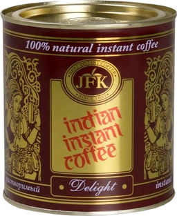 Indian Instant Coffee. Delight 180 гр. жест.банка