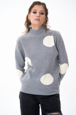 Свитер Зои (серый) - Эльза фото 6