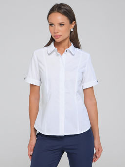 Блуза с коротким рукавом - Marchello marchellini фото 6