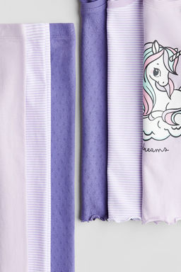 Pack de 3 pijamas de algodon - H&m фото 2