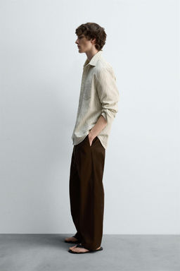 LIMITED EDITION STRIPED SHIRT - Zara фото 4