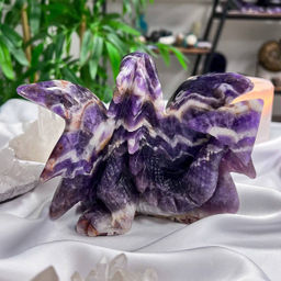 Фигурка резная "Дракон" из Аметиста