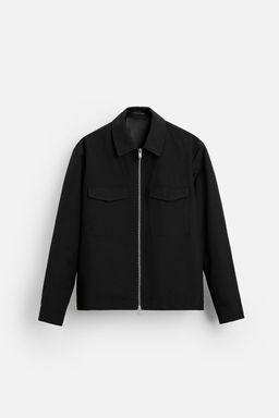 OVERSHIRT WITH POCKETS AND ZIP - Zara фото 10