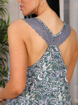 IV-CAPRIZ Верелея - сорочка зеленый  фото 8