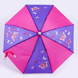 Зонт детский Бабочки, d=52см - Funny toys фото 4