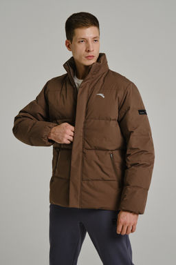 Пуховик короткий Коричневый - Anta фото 4