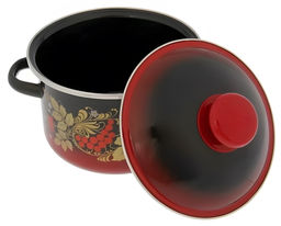 ЭМ_Кастрюля 2,0 л сфер. РЯБИНА ЧЕРНАЯ н/о, арт. 7МС161Р