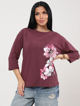 IV-CAPRIZ Мимулус - футболка лиловый