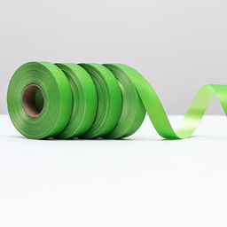 Цена за 4 шт. Лента полипропиленовая Matte для декора и подарков, салатовая, 2 см х 50 м