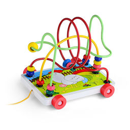 Лабиринт-каталка "Петушок" вид 3 в коробке