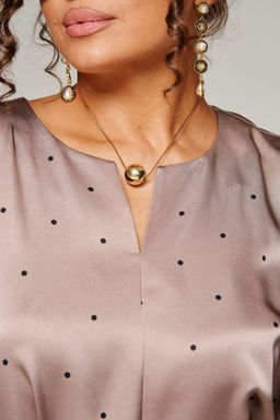 Платье 6342 какао+горох, Платье - B&F фото 7