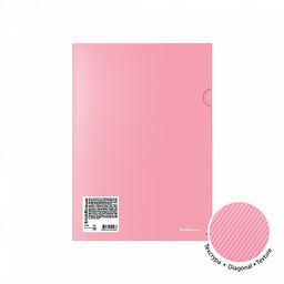 Цена за 12 шт. Папка-уголок пластиковая ErichKrause Diagonal Pastel, A4, непрозрачный, ассорти (в пакете по 12 шт.)  фото 8