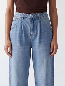 Barrel Fit Kad?n Jean Pantolon