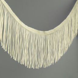 Тесьма декоративная «Бахрома», 10 см, 5±0.5 м, бежевая