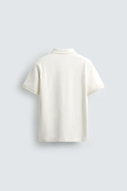 POLO ESTRUCTURA PIQU? / Blanco roto - Zara фото 8