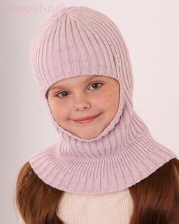 03-42-S Шлем для девочки флис (50-52)