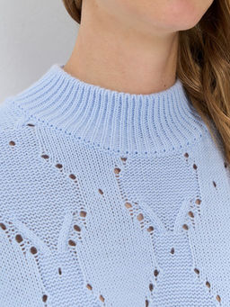 Джемпер женский 9242-94067. 3200331 холодный голубой