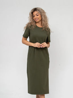 Платье женское, цвет зеленый