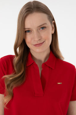 Kad_n K_rm_z_ Basic Ti__rt Sepette S_rpriz _ndirim - U.s. polo assn фото 3