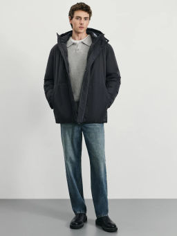 Парка утепленная с капюшоном / Zarina