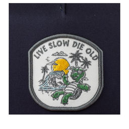 Бейсболка COASTAL арт. HFT LSDO Turtle (темно-синий / бордовый) фото 4