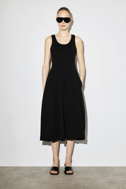VESTIDO MIDI ESCULPIDO DE ALGOD?N - H&m фото 3