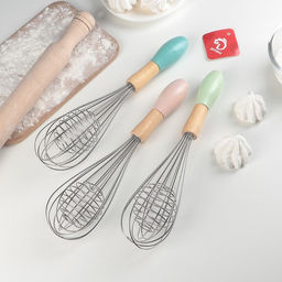 Венчик для взбивания Доляна «Камея», 29.5×6.5 см, МИКС