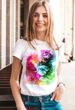 Эксклюзивная футболка Yana Pletneva упаковка плотный Zip пакет!