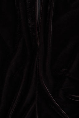 Top de velour con cuello perkins - H&m фото 4