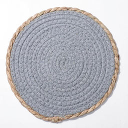 Салфетка сервировочная на стол Доляна Мэг, 2525 см, цвет голубой