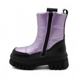 Дутики зимние В5006-17 фиолетовые - BONCY фото 3