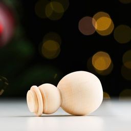 Цена за 2 шт. Новый год. Заготовка для творчества Снеговик, 5х3 см