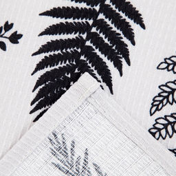 Набор полотенец кухонный Доляна Листья 35х60см-2шт, 100% хлопок  фото 8