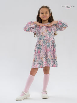 Платье Моана сирень на розовом - Sovalina фото 9