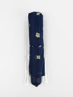 Зонт механический Цветы, 4 сложения, 8 спиц, R=47/55 см, d=94 см, МИКС