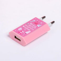 Зарядное устройство, попсокет, наушники, флешка и штекер Magic winter box, набор - Like me фото 16